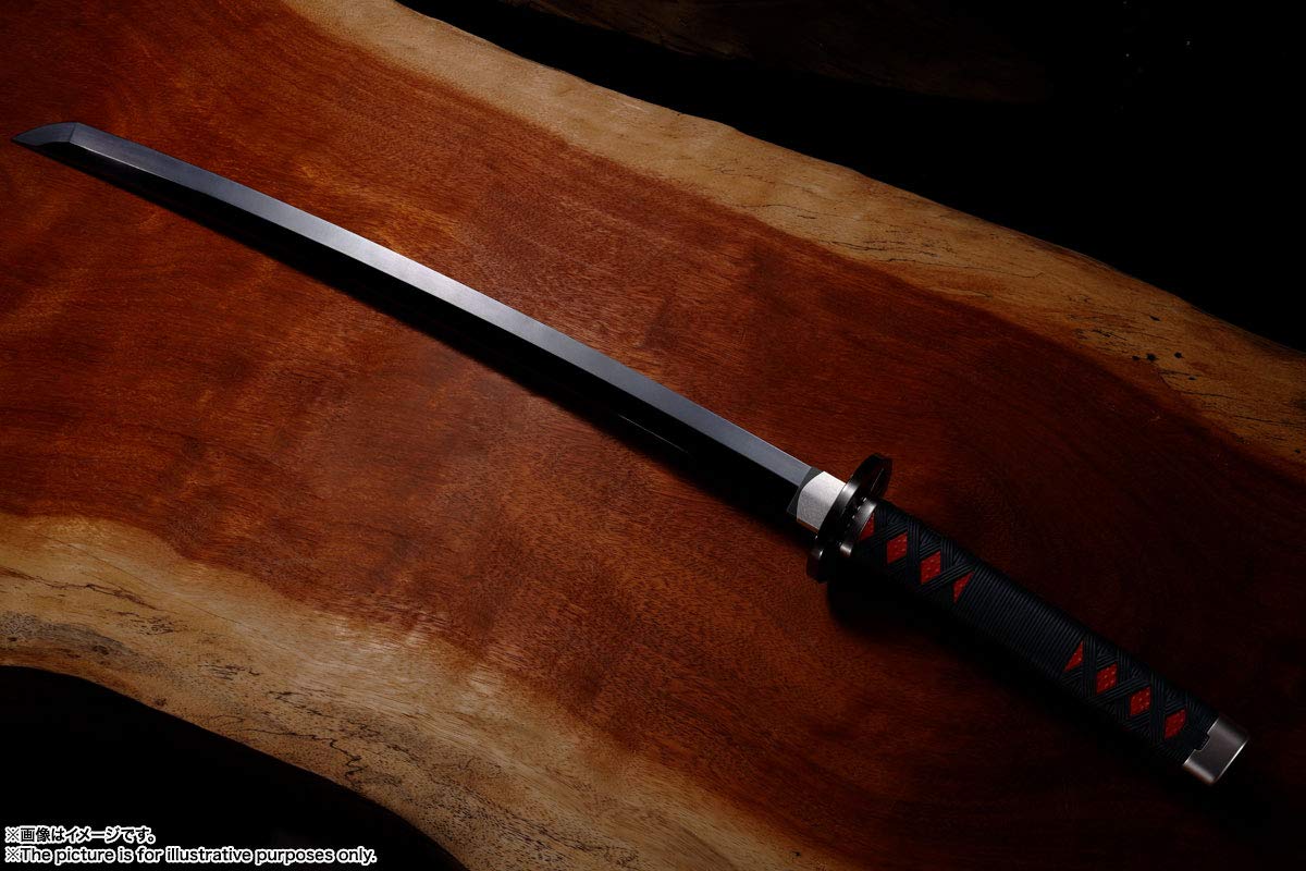 BANDAI SPIRITS Nichirin Sword (Tanjiro Kamado) Demon Slayer Bandai Spirits Proplica - Silver