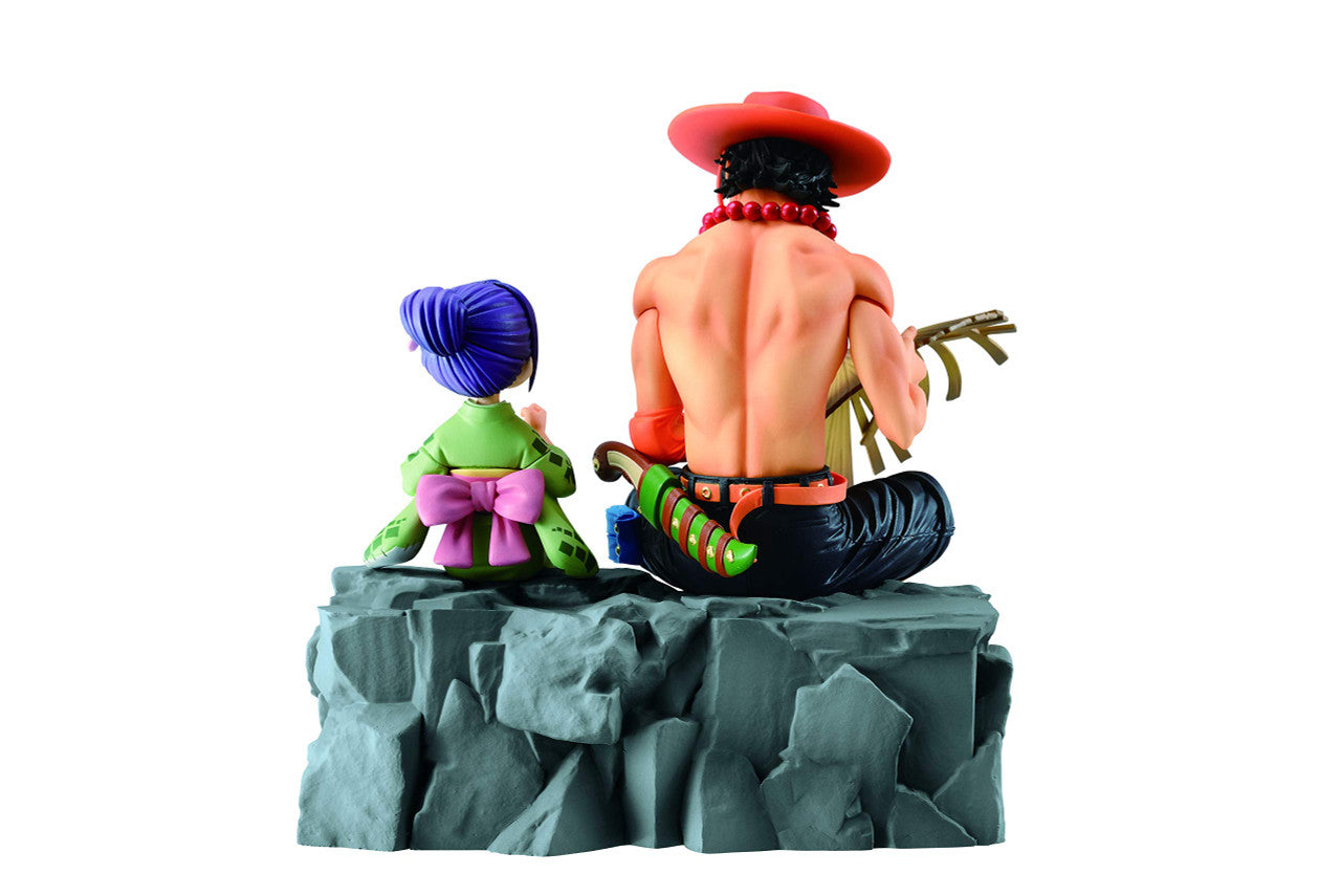 Bandai Spirits Ichibansho Emorial Vignette-Ace & Otama One Piece Bandai Ichibansho Figure BAS61304