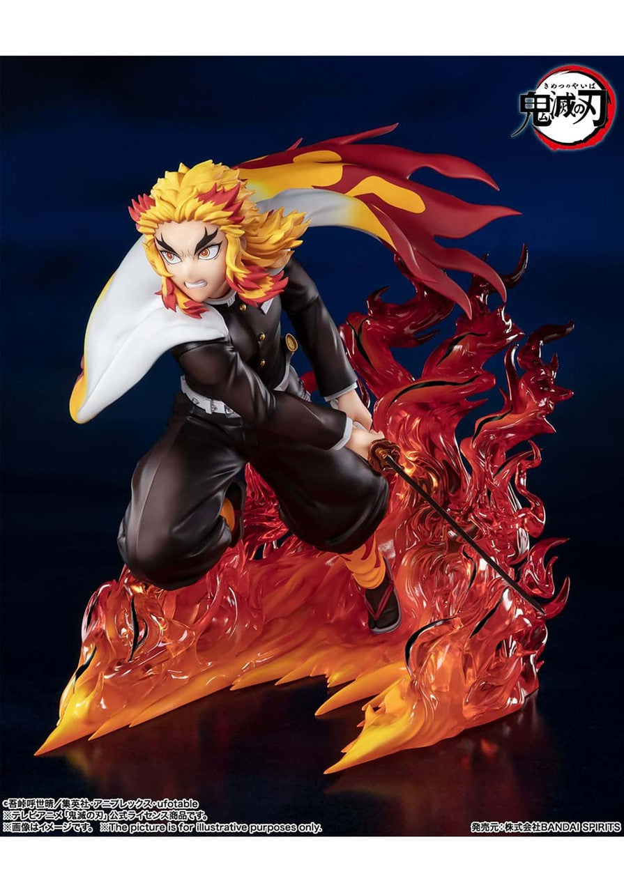 Tamashii Nations - Demon Slayer: Kimetsu no Yaiba - Kyojuro Rengoku Flame Hashira, Bandai Spirits Figuarts Zero Figure