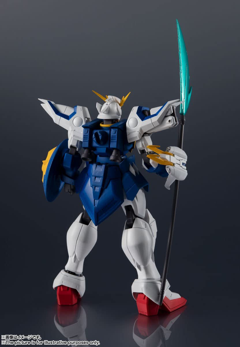 Mobile Suit Gundam Wing XXXG-01S Shenlong Gundams Action Figure Dragon Fang Extends Just Like in the Anime Gundam Universe Tamashi Nations Bandai Spirit BAS63276