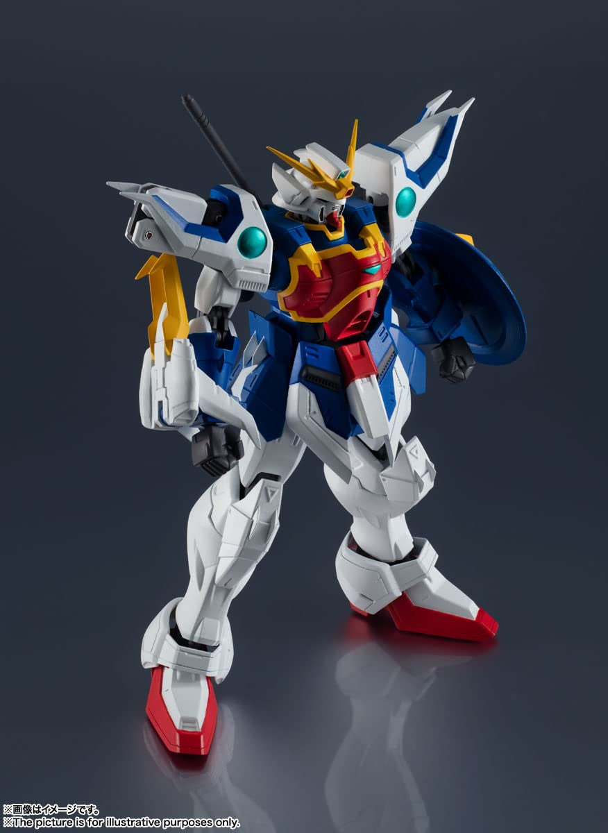 Mobile Suit Gundam Wing XXXG-01S Shenlong Gundams Action Figure Dragon Fang Extends Just Like in the Anime Gundam Universe Tamashi Nations Bandai Spirit BAS63276