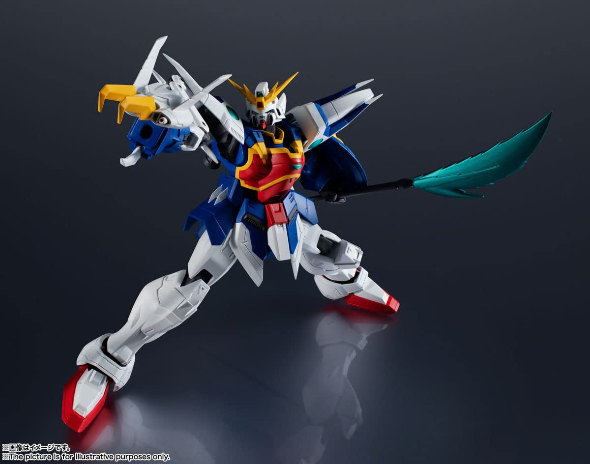 Mobile Suit Gundam Wing XXXG-01S Shenlong Gundams Action Figure Dragon Fang Extends Just Like in the Anime Gundam Universe Tamashi Nations Bandai Spirit BAS63276