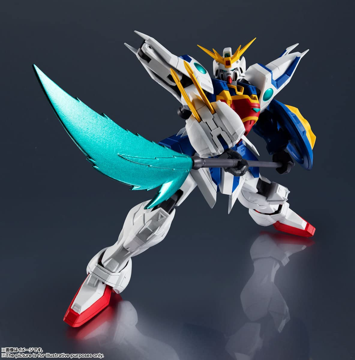 Mobile Suit Gundam Wing XXXG-01S Shenlong Gundams Action Figure Dragon Fang Extends Just Like in the Anime Gundam Universe Tamashi Nations Bandai Spirit BAS63276