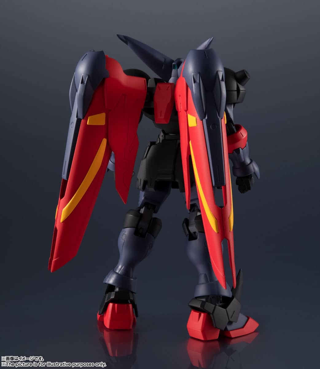 Mobile Fighter G Gundam GF13-001 NHII Master Gundam Action Figure which Battled Burning joins Gundam Universe Tamashii Nations Bandai Spirits BAS63277