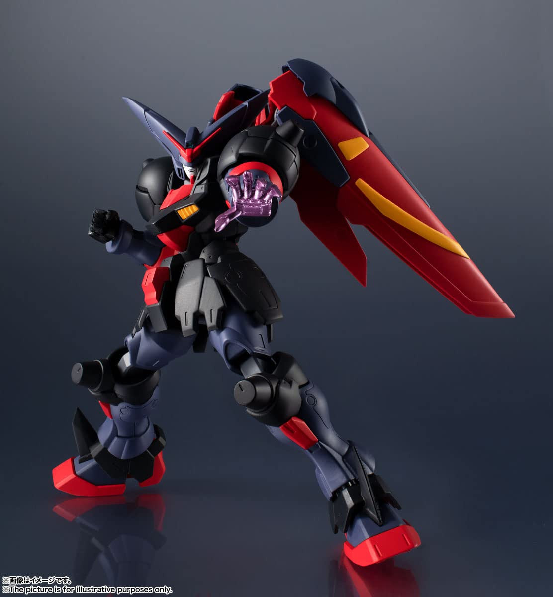 Mobile Fighter G Gundam GF13-001 NHII Master Gundam Action Figure which Battled Burning joins Gundam Universe Tamashii Nations Bandai Spirits BAS63277