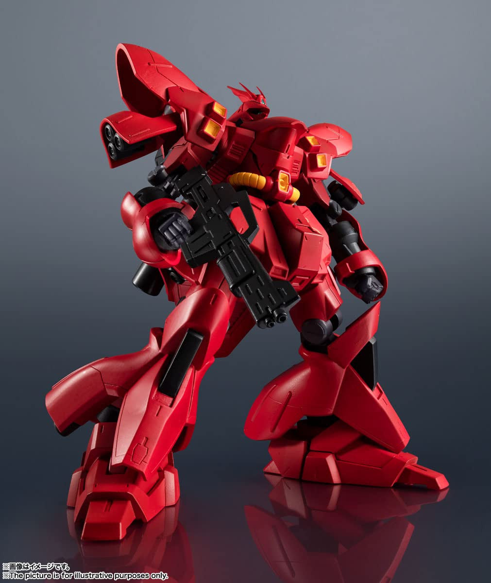 Mobile Suit Gundams Chars Counterattack MSN-04 Sazabi Joins Gundam Universe Fully Articulated Highly Detailed Action Figure Tamashi Nations Bandai Spirit BAS63290