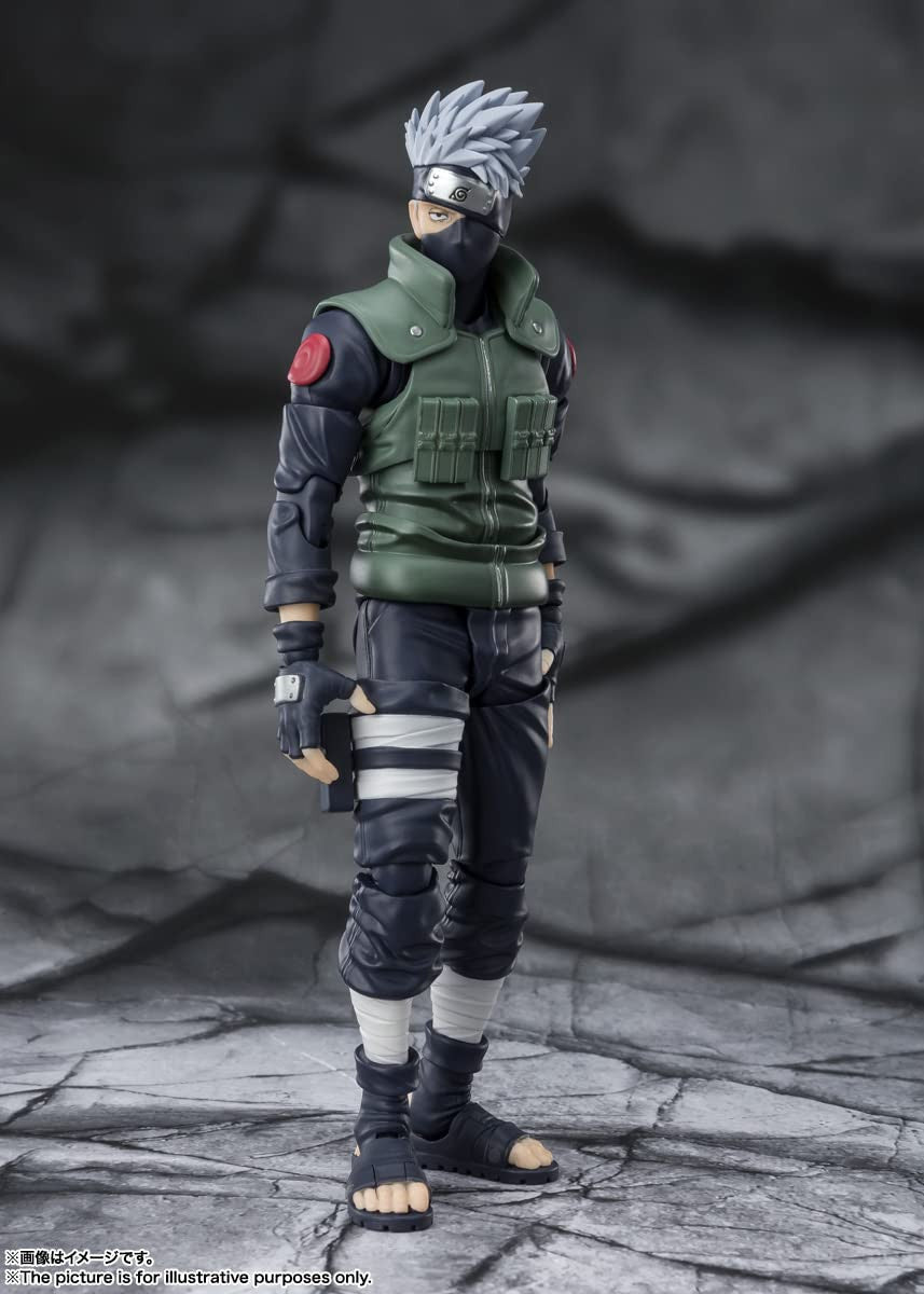 Tamashii Nations - Naruto Shippuden - Kakashi Hatake - The famed Sharingan Hero, Bandai Spirits S.H.Figuarts Action Figure