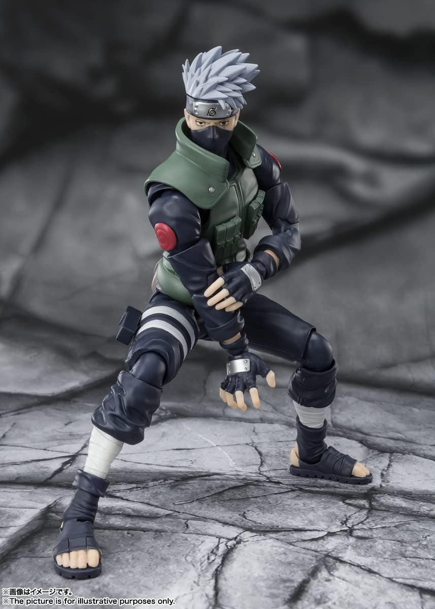 Tamashii Nations - Naruto Shippuden - Kakashi Hatake - The famed Sharingan Hero, Bandai Spirits S.H.Figuarts Action Figure