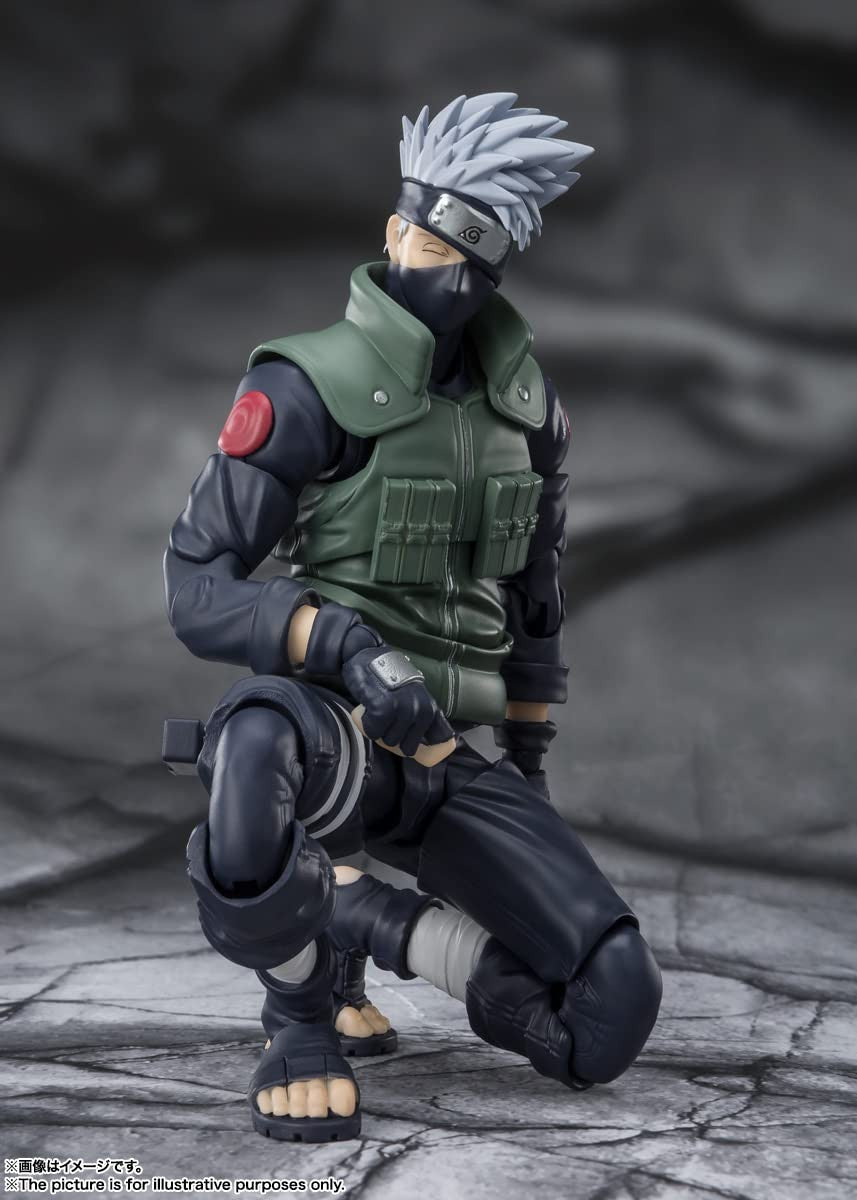 Tamashii Nations - Naruto Shippuden - Kakashi Hatake - The famed Sharingan Hero, Bandai Spirits S.H.Figuarts Action Figure