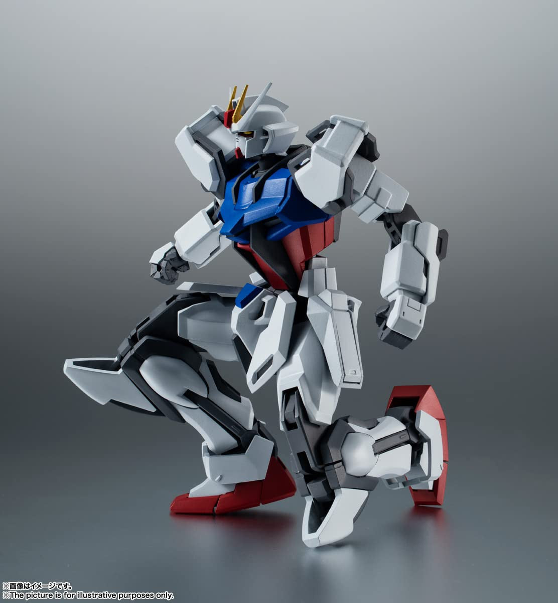 Mobile Suit Gundam Seed Side MS GAT X105 Strike Gundam ver Anime Bandai Spirits The Robot Spirits Figure Tamashii Nations