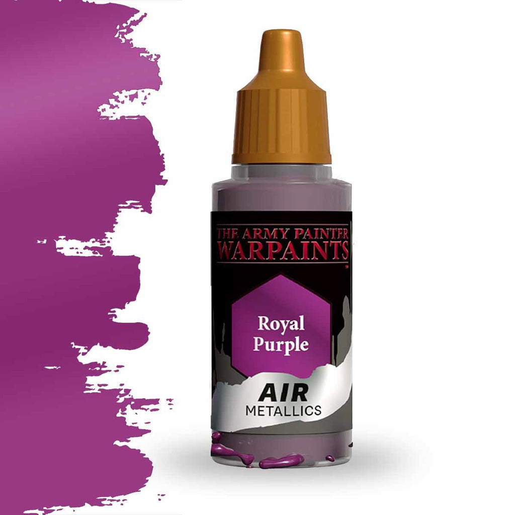 The Army Painter Warpaints Metallics Royal Purple Non Toxic Acrylic Paints 18ml WP1488