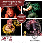 The Army Painter Speedpaint 2.0 Blood Red Non Toxic Paints 18ml WP2010