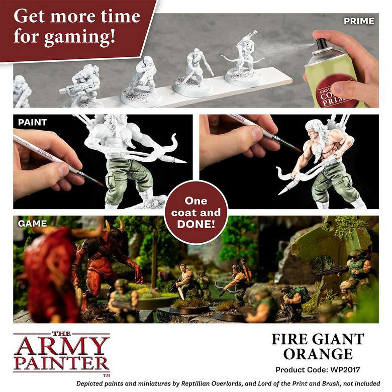 The Army Painter Speedpaint 2.0 Fire Giant Orange Non Toxic Paints 18ml WP2017