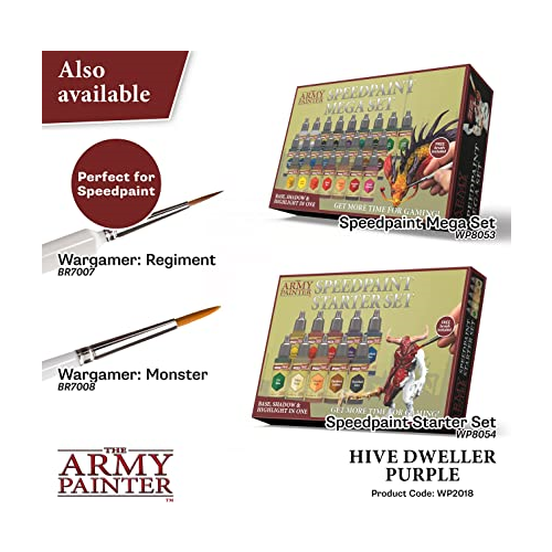 The Army Painter Speedpaint 2.0 Hive Dweller Purple Non Toxic Paints 18ml WP2018