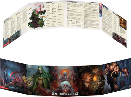 Dungeons & Dragons: Dungeon of The Mad Mage DM Screen