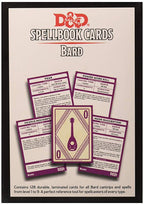Dungeons & Dragons: Gale Force Nine: Bard (128 cards): Spellbook Cards