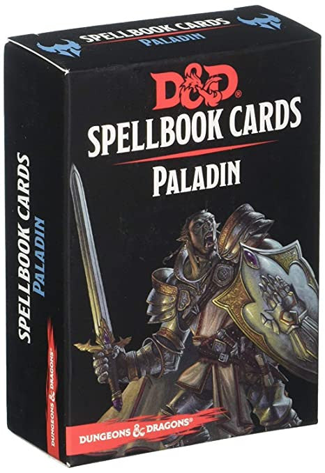 Dungeons & Dragons: Gale Force Nine: Paladin (69 cards): Spellbook Cards