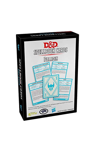 Dungeons & Dragons: Gale Force Nine: Paladin (69 cards): Spellbook Cards