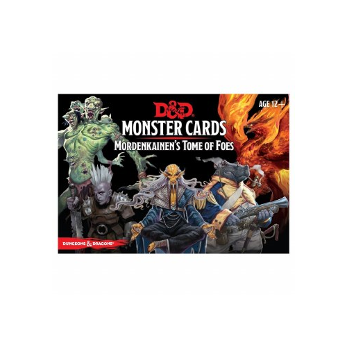 Dungeons & Dragons: Mordenkainen's Tome of Foes (Monster Cards, Accessory): Spellbook Cards