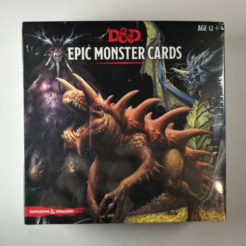 Dungeons & Dragons: Epic Monsters ( Accessory): Spellbook Cards