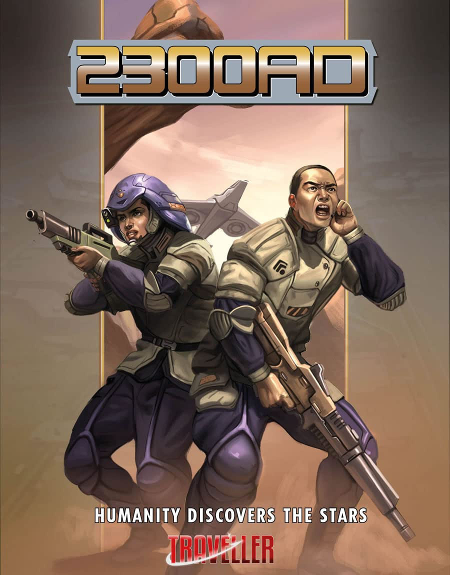 Traveller 2300AD Box Set Humanity Discover The Stars Richly Developed Hard Science Fiction Book