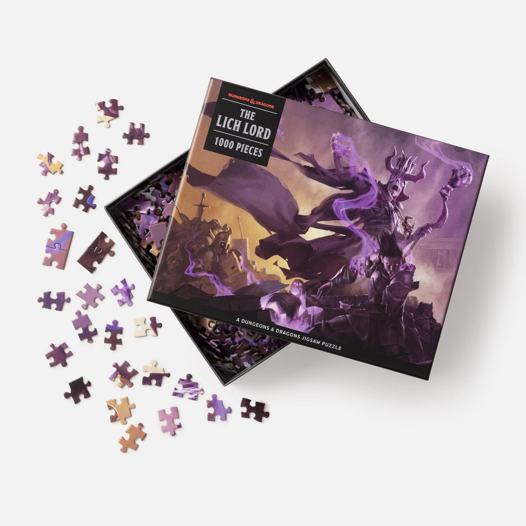 The Lich Lord Puzzle: A Dungeons & Dragons Jigsaw Puzzle