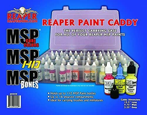 Dungeons & Dragons: Reaper: Reaper Paint Deluxe Paint Caddy - Found in Reaper Miniatures: Miniatures