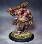 Dungeons & Dragons: Reaper Monster :Reaper s Ogre Guard - Unpainted Plastic (77456): Miniature
