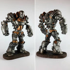 Dungeons & Dragons: Reaper Monster :Reaper s Iron Golem 77514 Bones Unpainted Plastic Figure - Unassembled in 5 Parts: Miniature