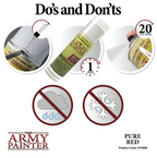 The Army Painter Color Primer Pure Red Spray CP3006