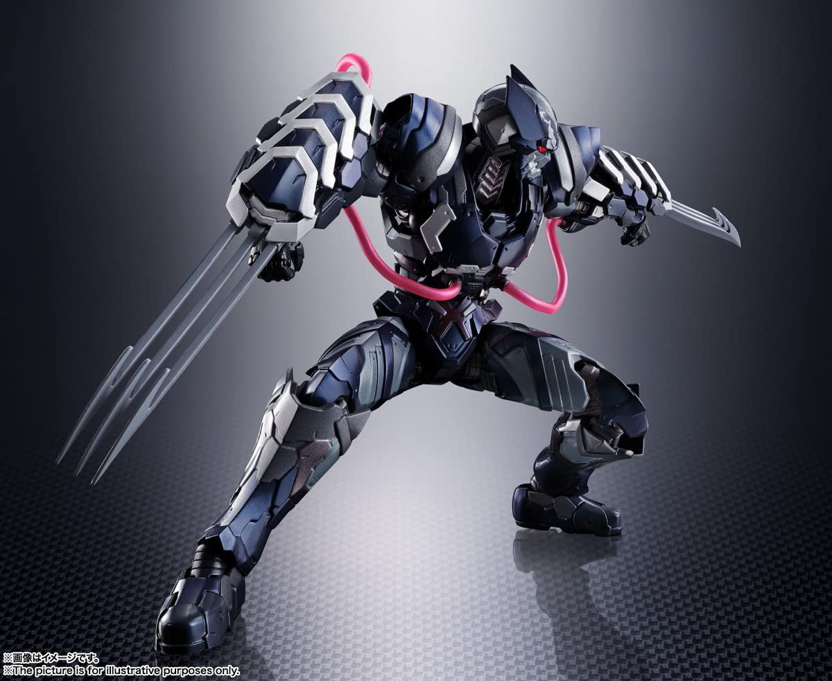 Tamashii Nations - Tech-On Avengers - Venom Symbiote Wolverine (Tech-On Avengers), Bandai Spirits S.H.Figuarts Action Figure