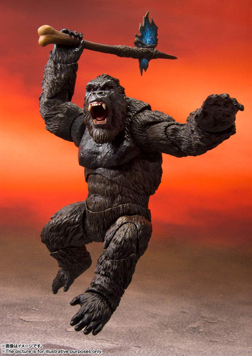 Tamashi Nations - Godzilla VS. Kong - Kong from Movie Godzilla VS. Kong (2021), Bandai Spirits S.H.Monsterarts
