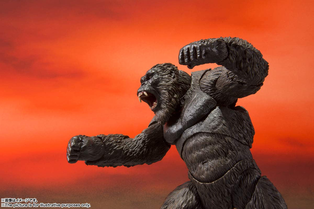 Tamashi Nations - Godzilla VS. Kong - Kong from Movie Godzilla VS. Kong (2021), Bandai Spirits S.H.Monsterarts