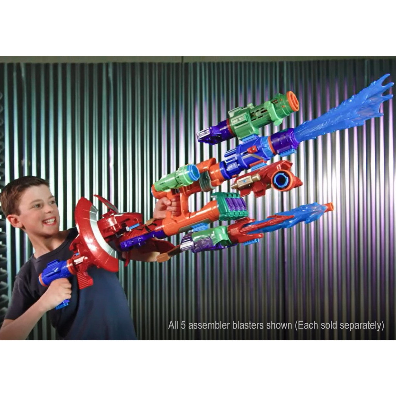 Marvel Avengers Infinity War Nerf Iron Spider Assembler Gear