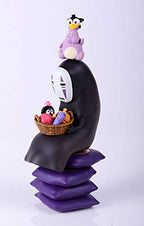 Ensky Spirited Away No Face Nosechara Stacking Figure Assortment (NOS-72) - Official Studio Ghibli Merchandise