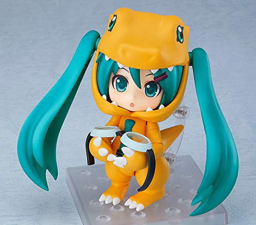Good Smile Character Vocal Series 01: Hatsune Miku/Digimon Adventure (Kigurumi Agumon Version) Nendoroid Action Figure