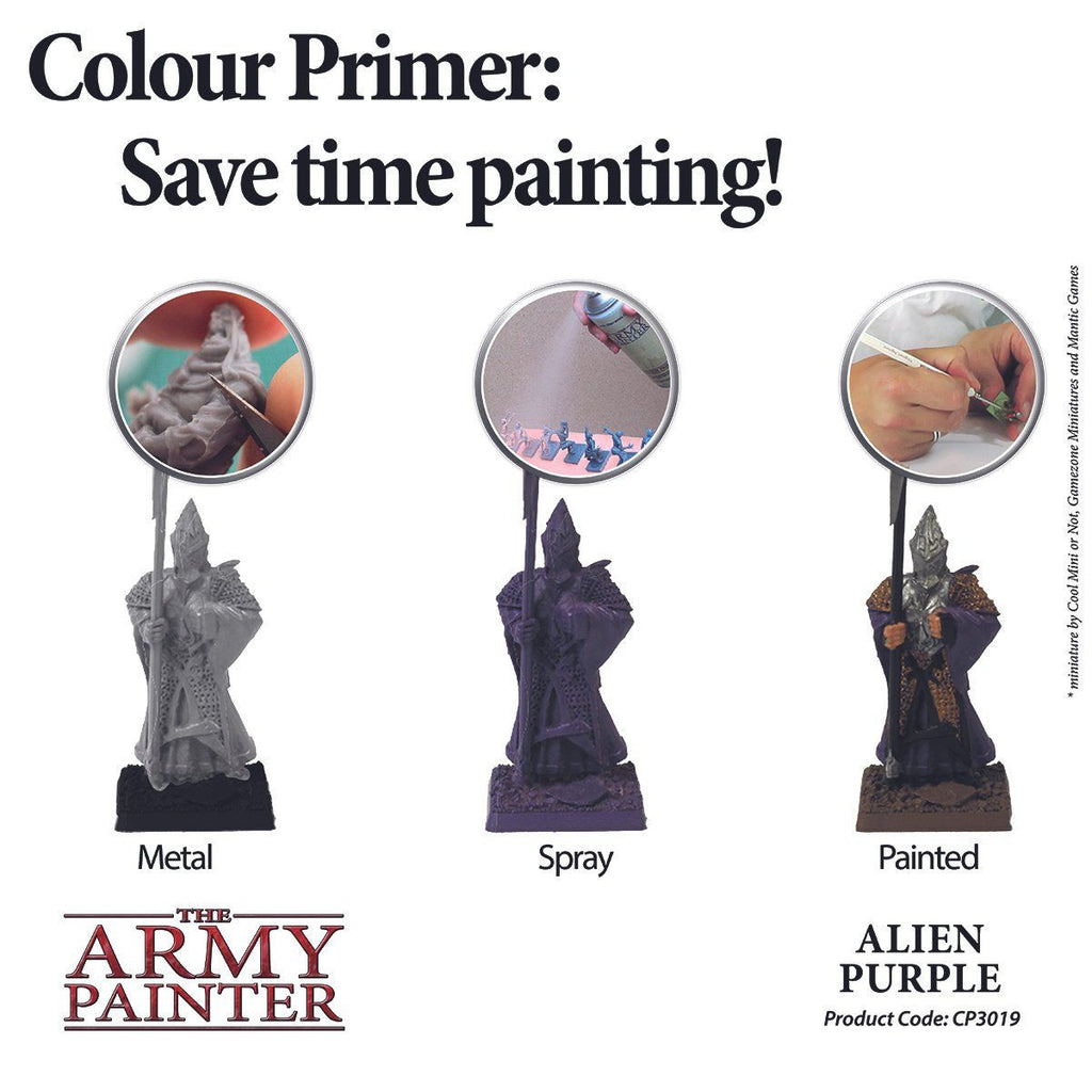 The Army Painter Color Primer Alien Purple Spray 400ml CP3019