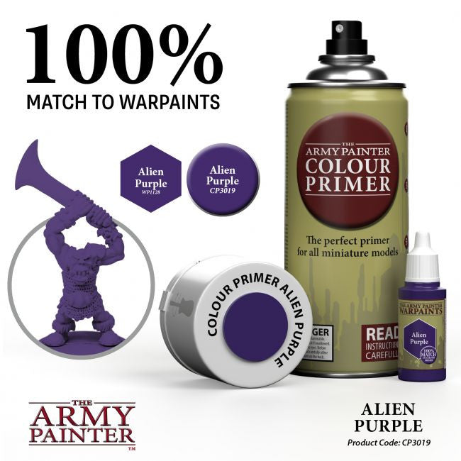 The Army Painter Color Primer Alien Purple Spray 400ml CP3019