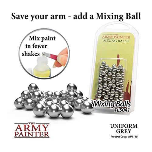 The Army Painter Warpaint Uniform Grey Non Toxic Acrylic Paints 18ml WP1118