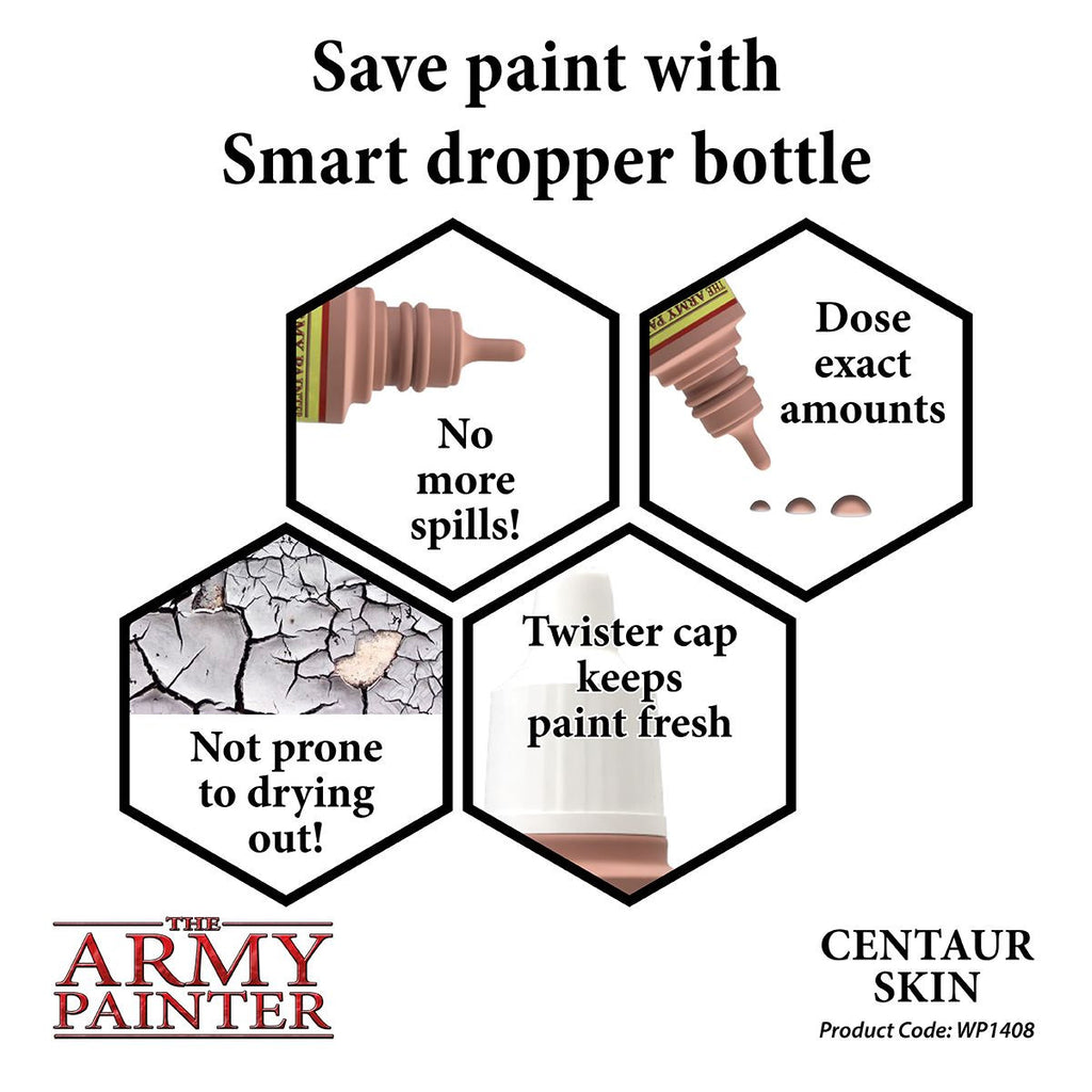 The Army Painter Warpaint Centaur Skin Non Toxic Acrylic Paints 18ml WP1408