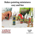 The Army Painter Warpaint Dark Sky Non Toxic Acrylic Paints 18ml WP1415
