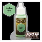 The Army Painter Warpaint Kraken Skinn Non Toxic Acrylic Paints 18ml WP1435