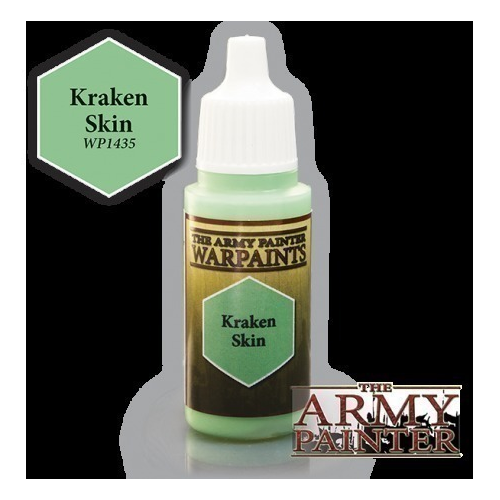 The Army Painter Warpaint Kraken Skinn Non Toxic Acrylic Paints 18ml WP1435