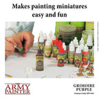 The Army Painter Warpaint Grimoire Purple Non Toxic Acrylic Paints 18ml WP1444