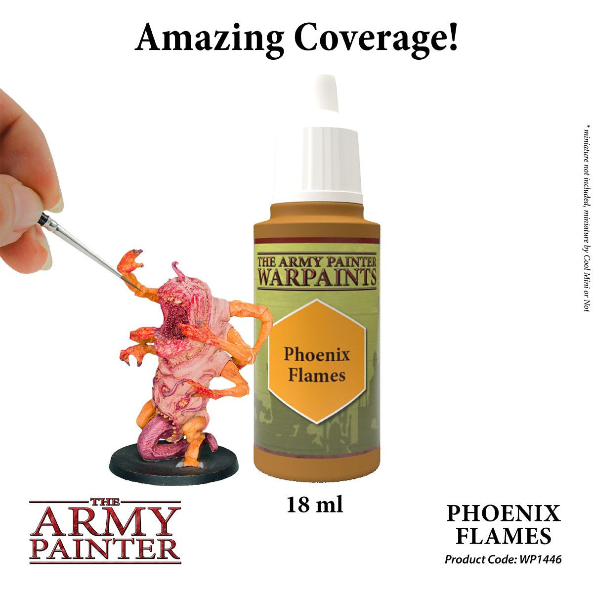 The Army Painter Warpaint Phoenix Flames Non Toxic Acrylic Paints 18ml WP1446