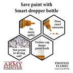 The Army Painter Warpaint Phoenix Flames Non Toxic Acrylic Paints 18ml WP1446