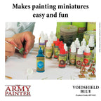 The Army Painter Warpaint Voidshield Blue Non Toxic Acrylic Paints 18ml WP1452