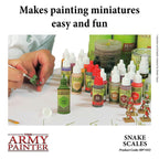 The Army Painter Warpaint Snake Scales Non Toxic Acrylic Paints 18ml WP1453