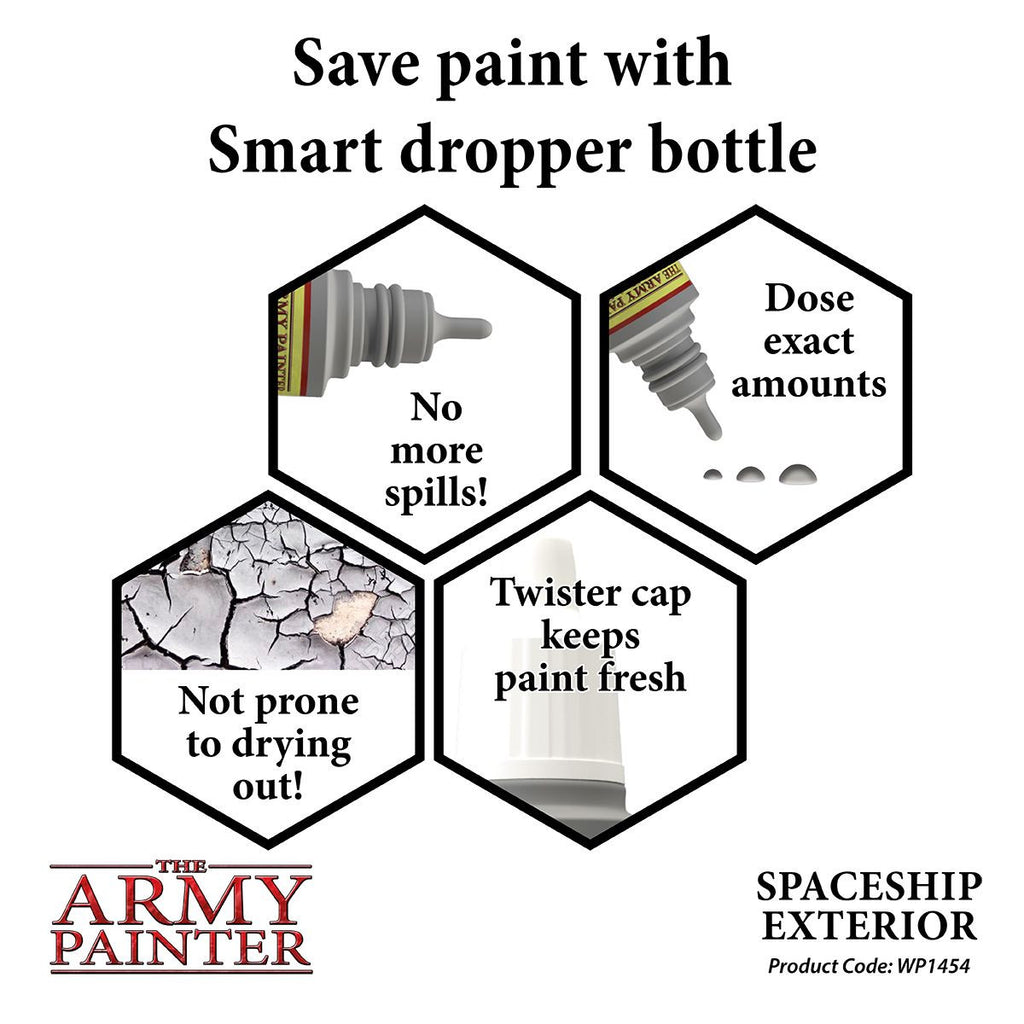 The Army Painter Warpaint Spaceship Exterior Non Toxic Acrylic Paints 18ml WP1454