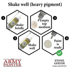The Army Painter Warpaint Stone Golem Non Toxic Acrylic Paints 18ml WP1455